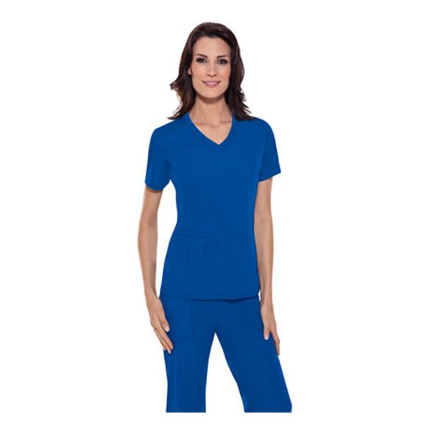 Shirt Scrub Cherokee 1909 Womens 2X Large Royal Blue Ea